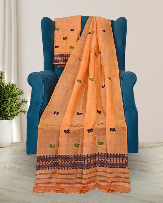 Nuni cotton mekhela sador