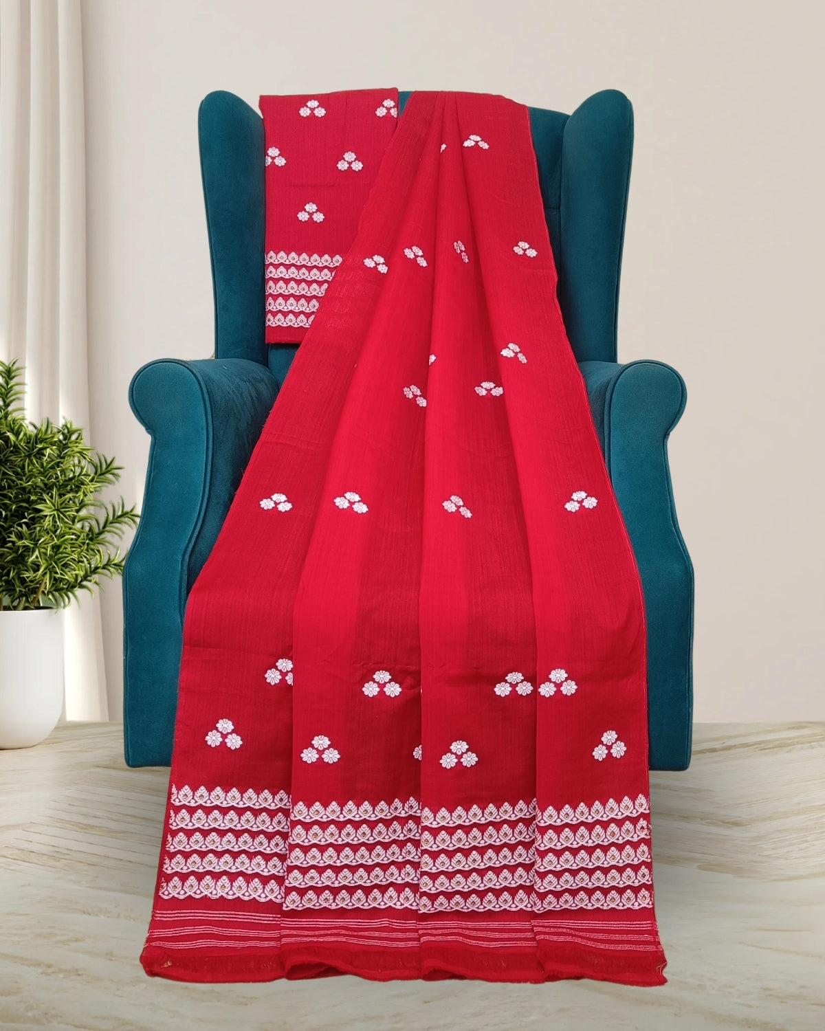 Kesapaat cotton mekhela sador