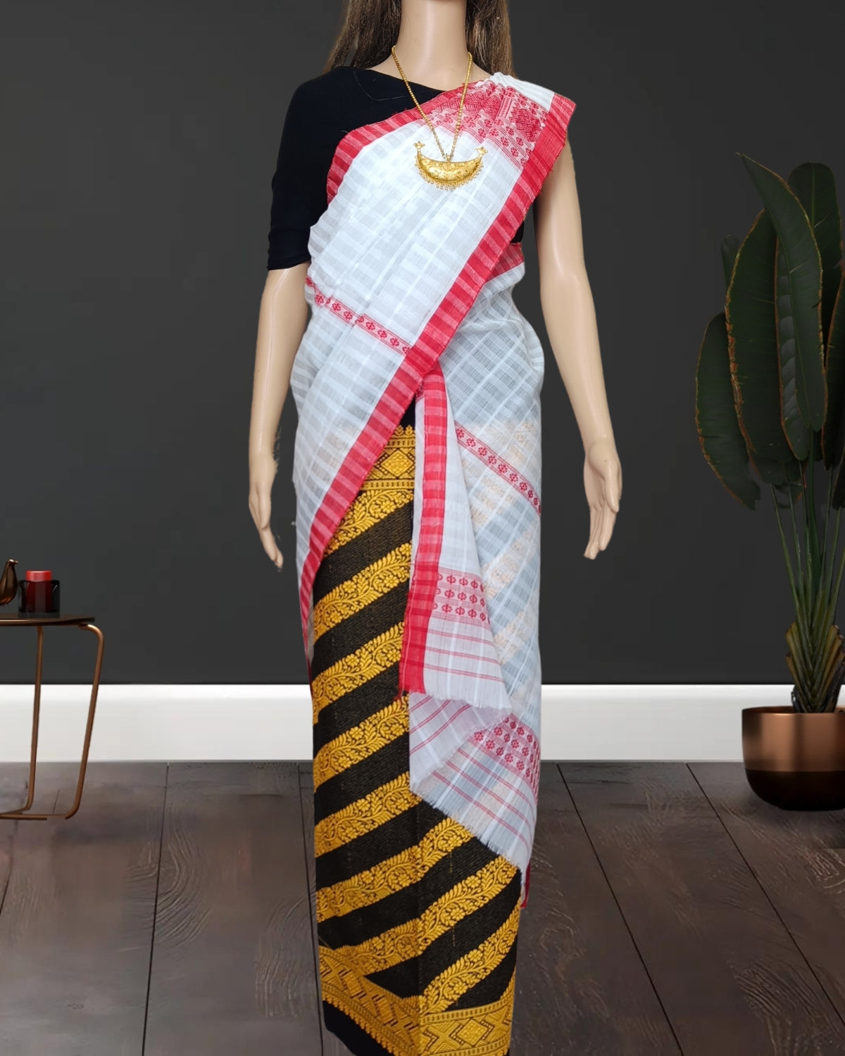 Gero design semi nuni single sador -White
