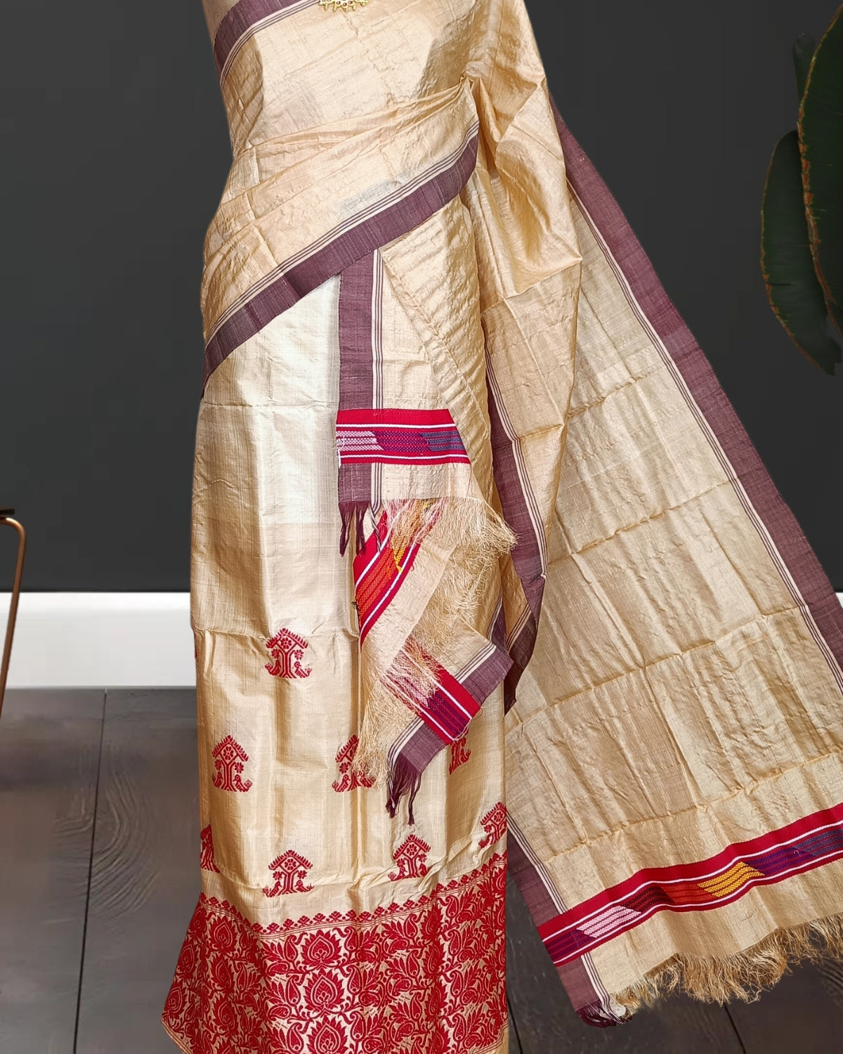 Tussar silk riha