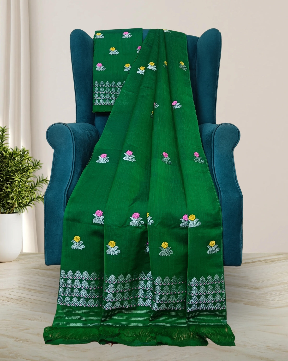 Kesapaat cotton mekhela sador