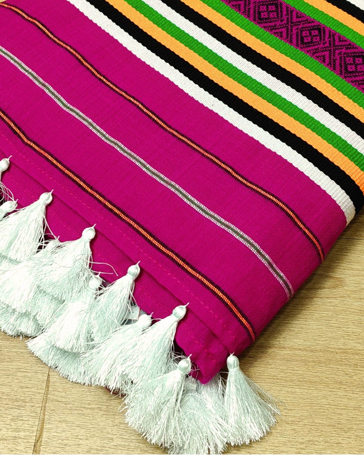 Ribi design Mising mekhela sador