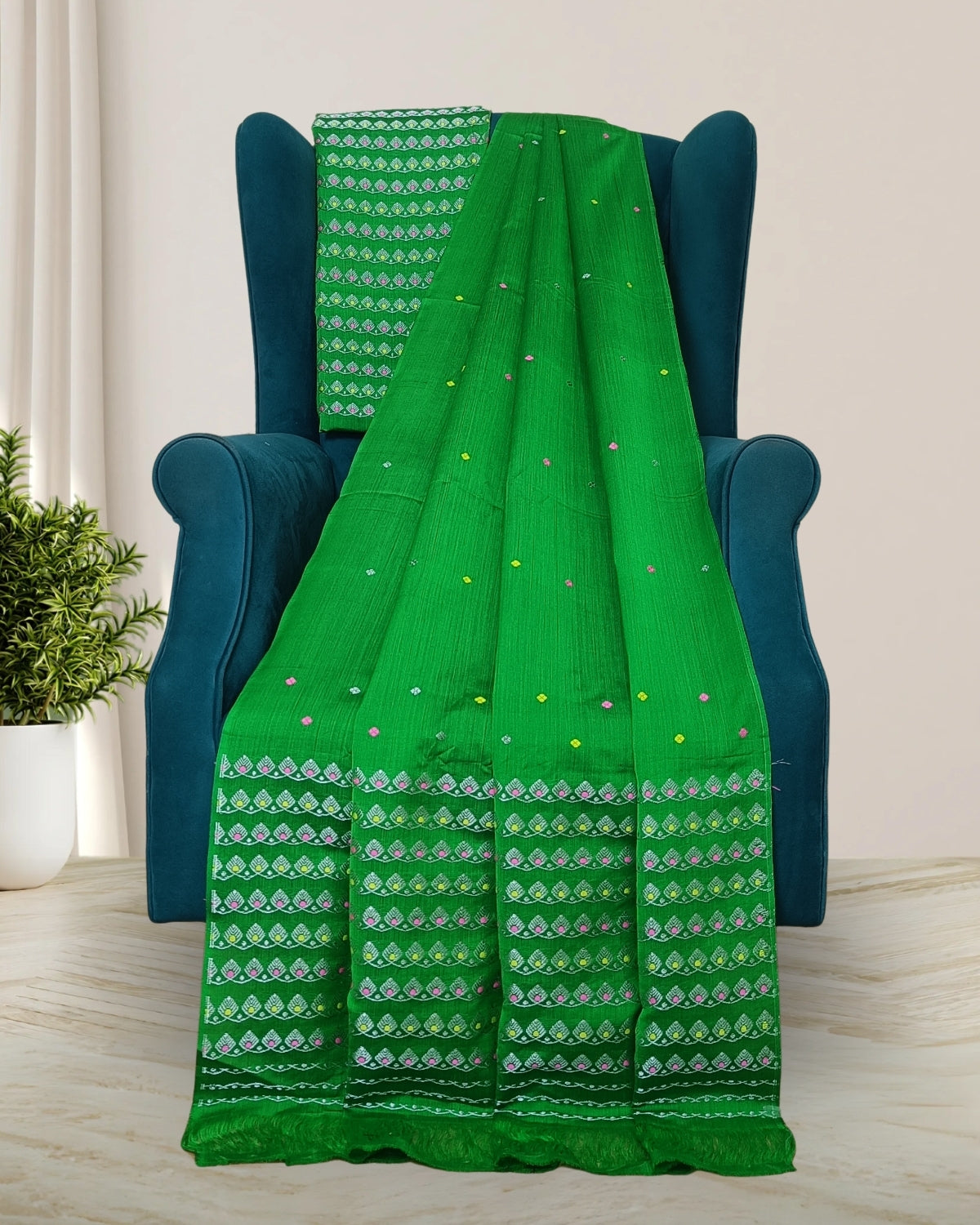 Kesapaat cotton mekhela sador
