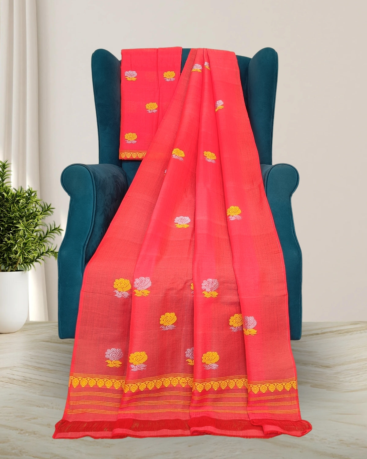 Kesapaat cotton mekhela sador
