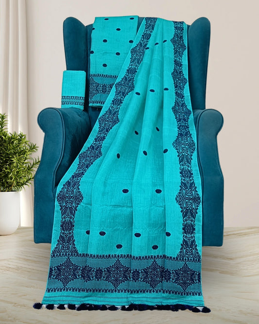 Kesapaat cotton mekhela chadar