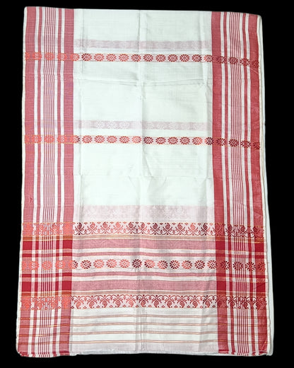 Mulberry silk x mercerised cotton - Assamese gamusa
