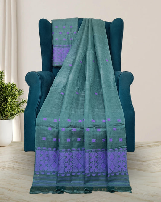 Nuni cotton mekhela sador