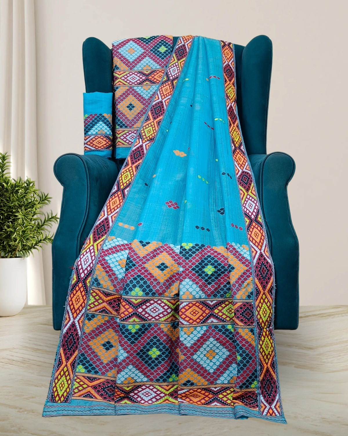 Semi nuni Mising mekhela sador