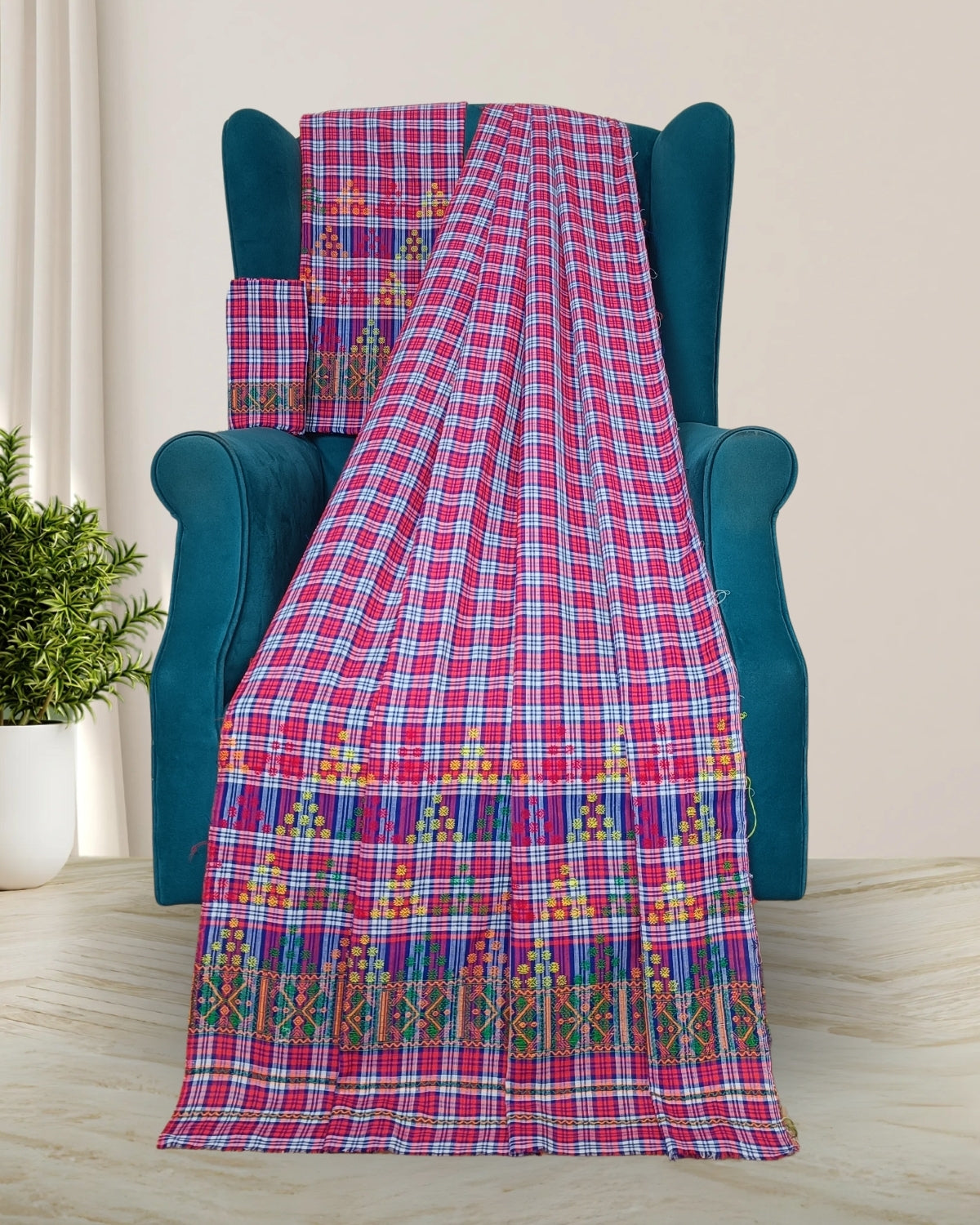 Pajok design Mising mekhela sador