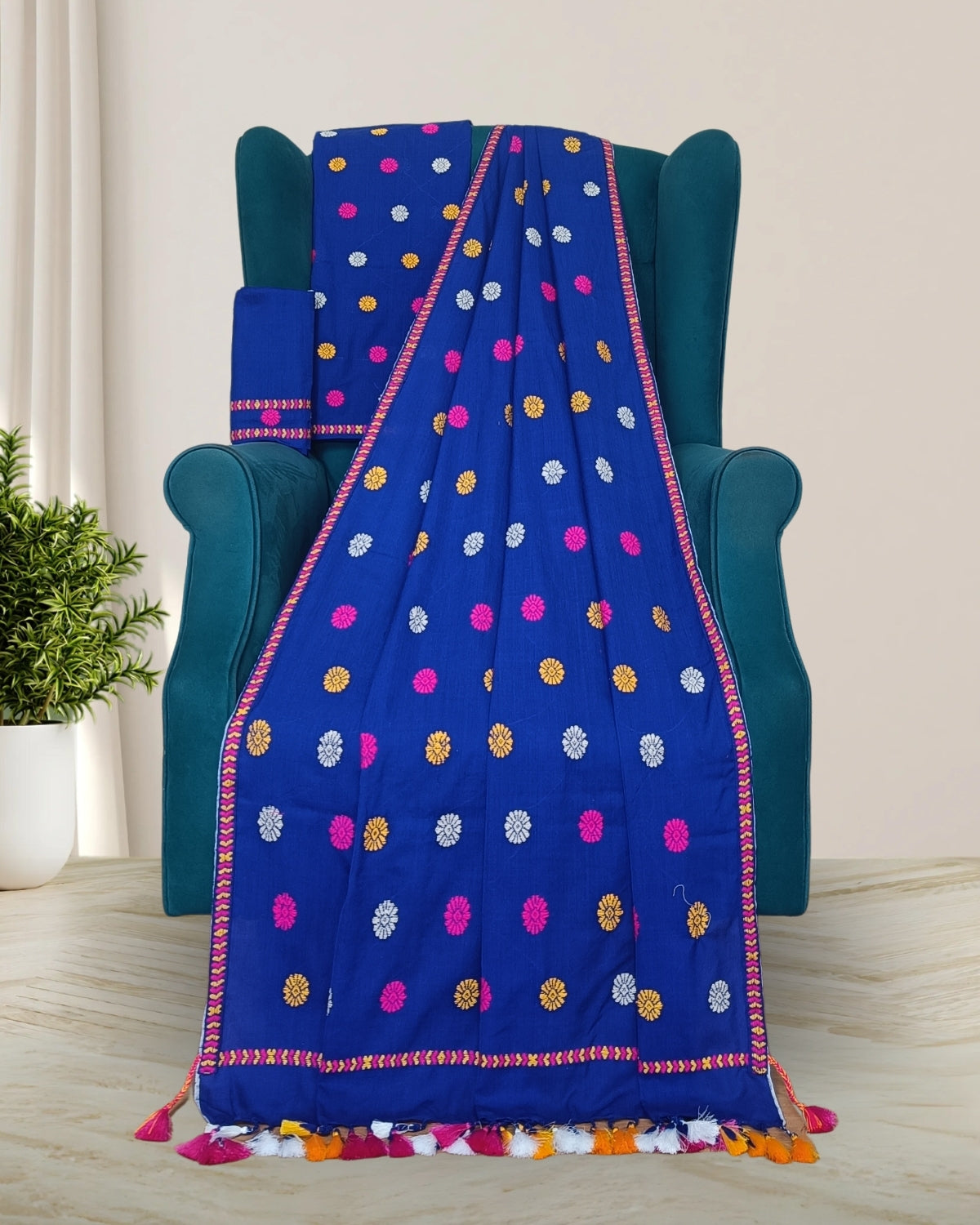 Orient cotton mekhela sador