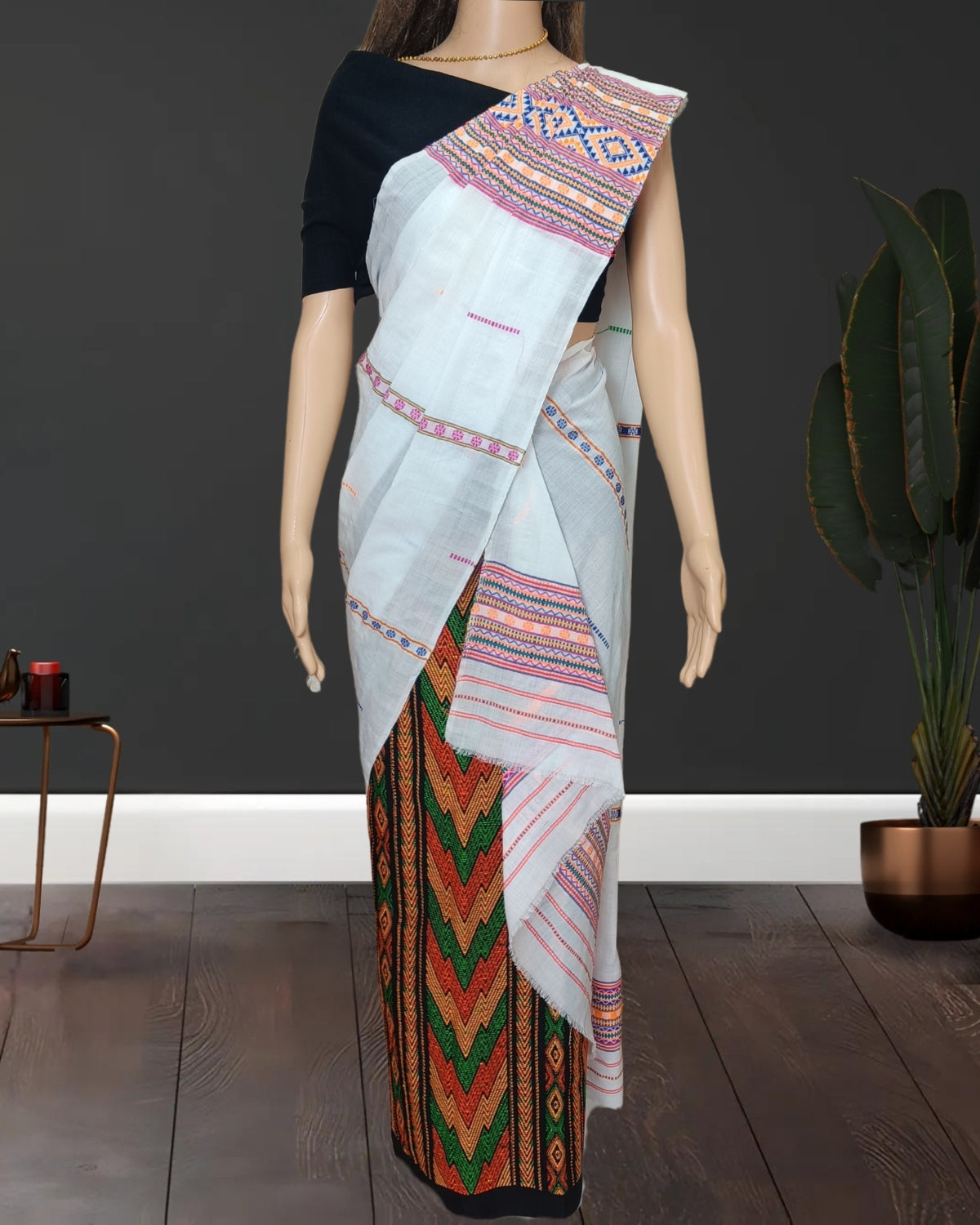 Gero design padmini cotton single sador