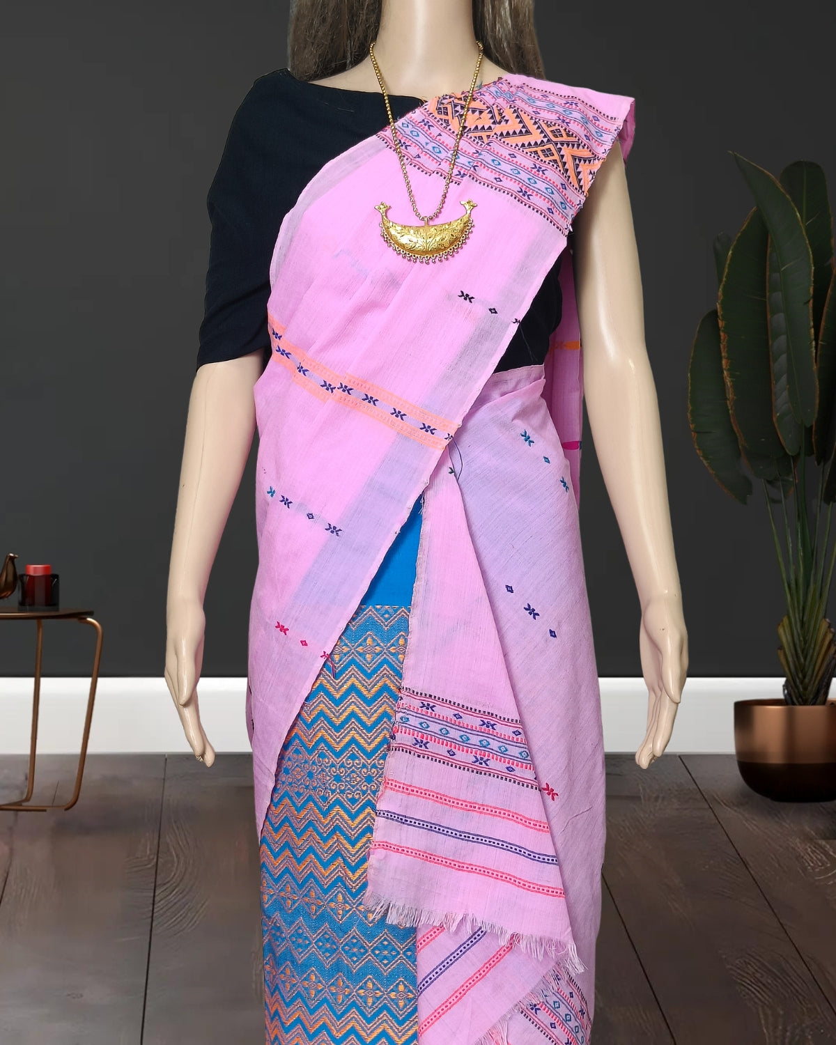 Gero design padmini cotton single sador