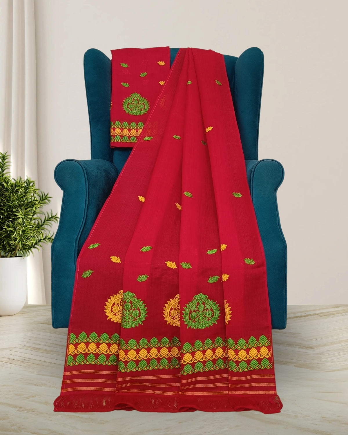 Kesapaat cotton mekhela sador