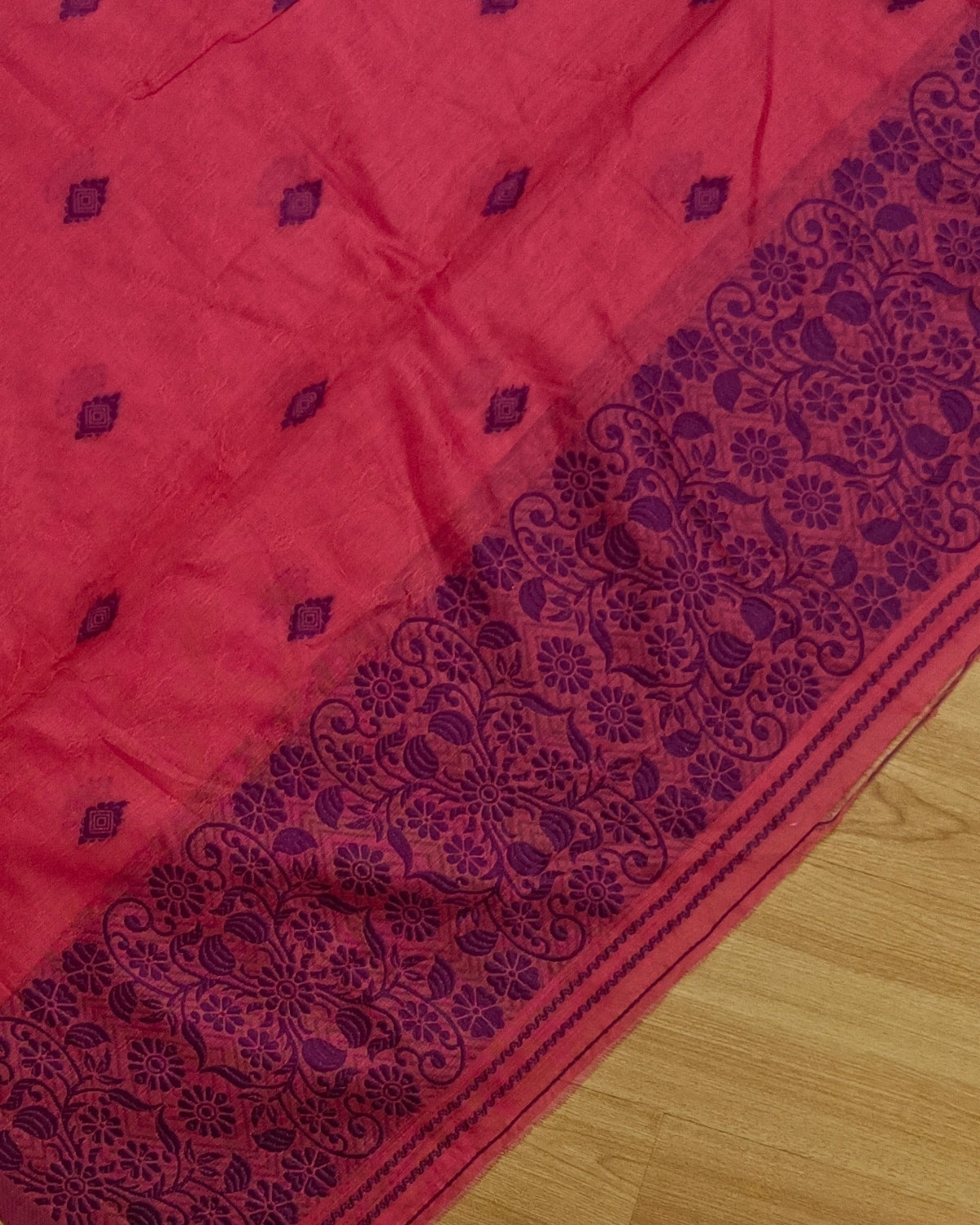 AC cotton mekhela sador