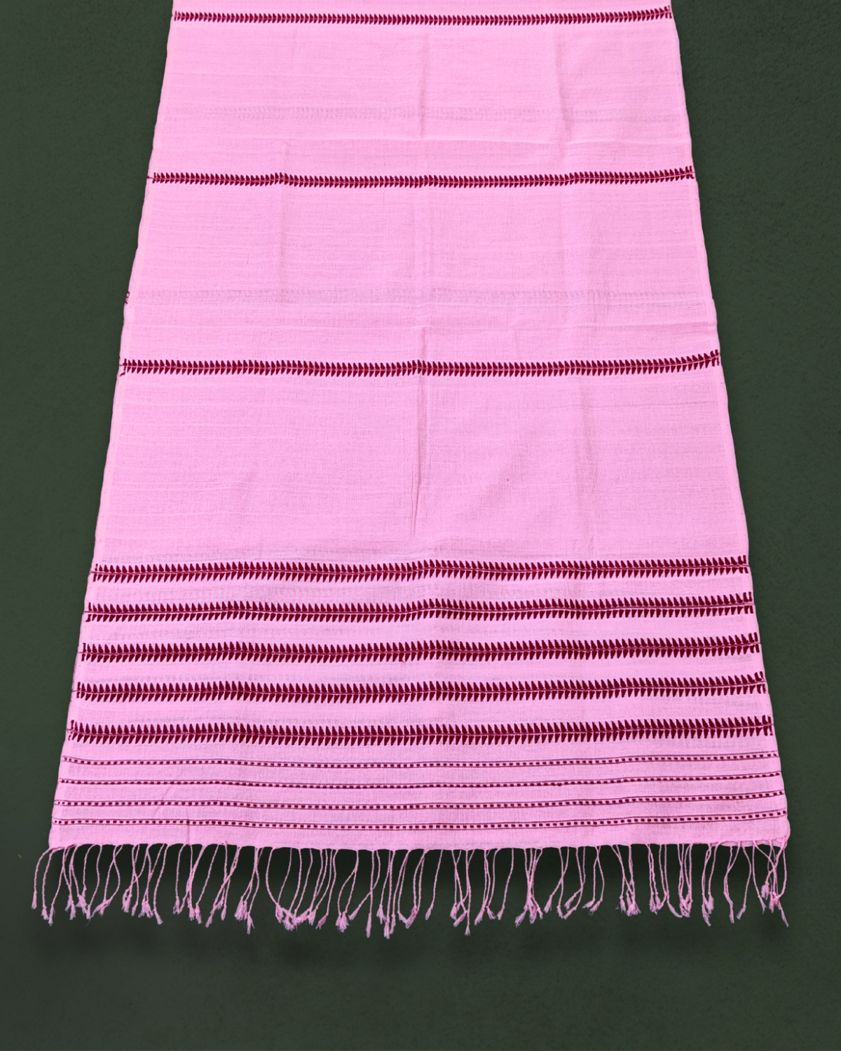 Cotton stole - Pink
