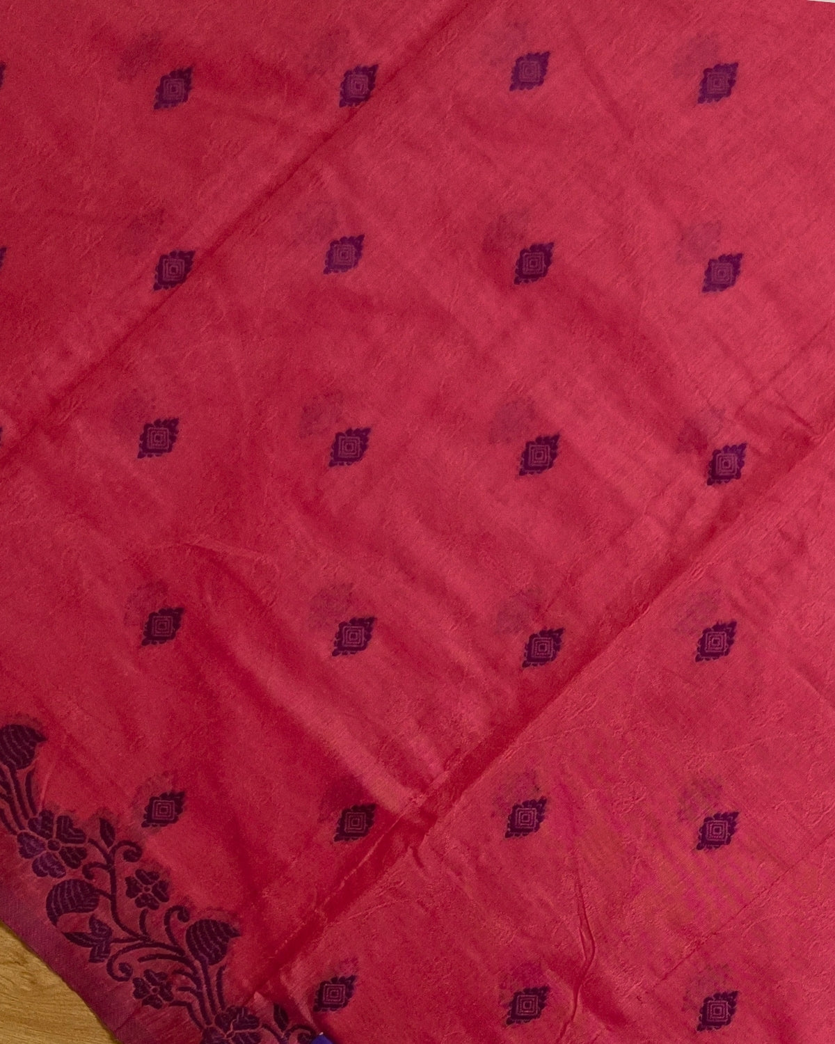 AC cotton mekhela sador