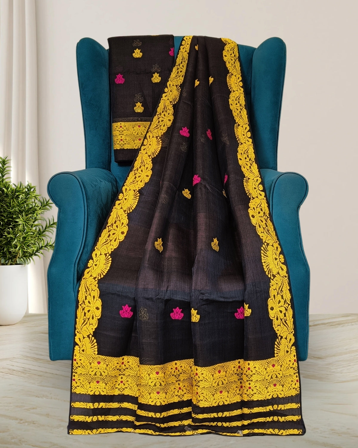 Kesapaat cotton mekhela sador