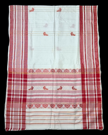 Mulberry silk x mercerised cotton - Assamese gamusa
