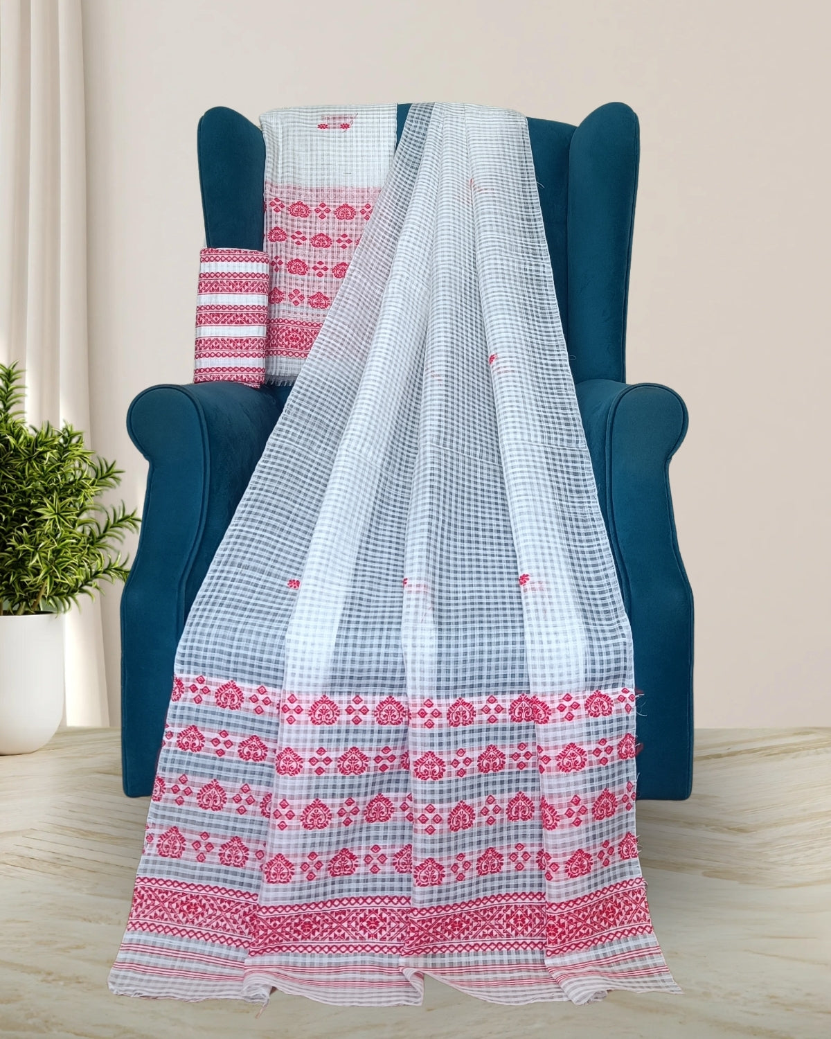 Semi nuni Mising mekhela sador