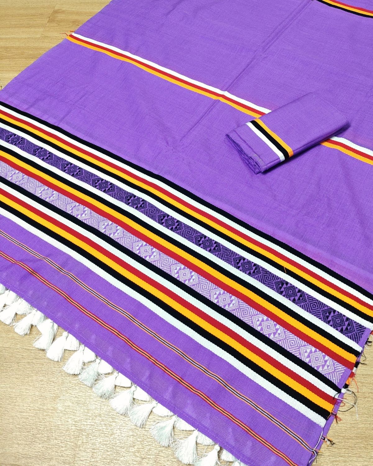 Ribi design Mising mekhela sador