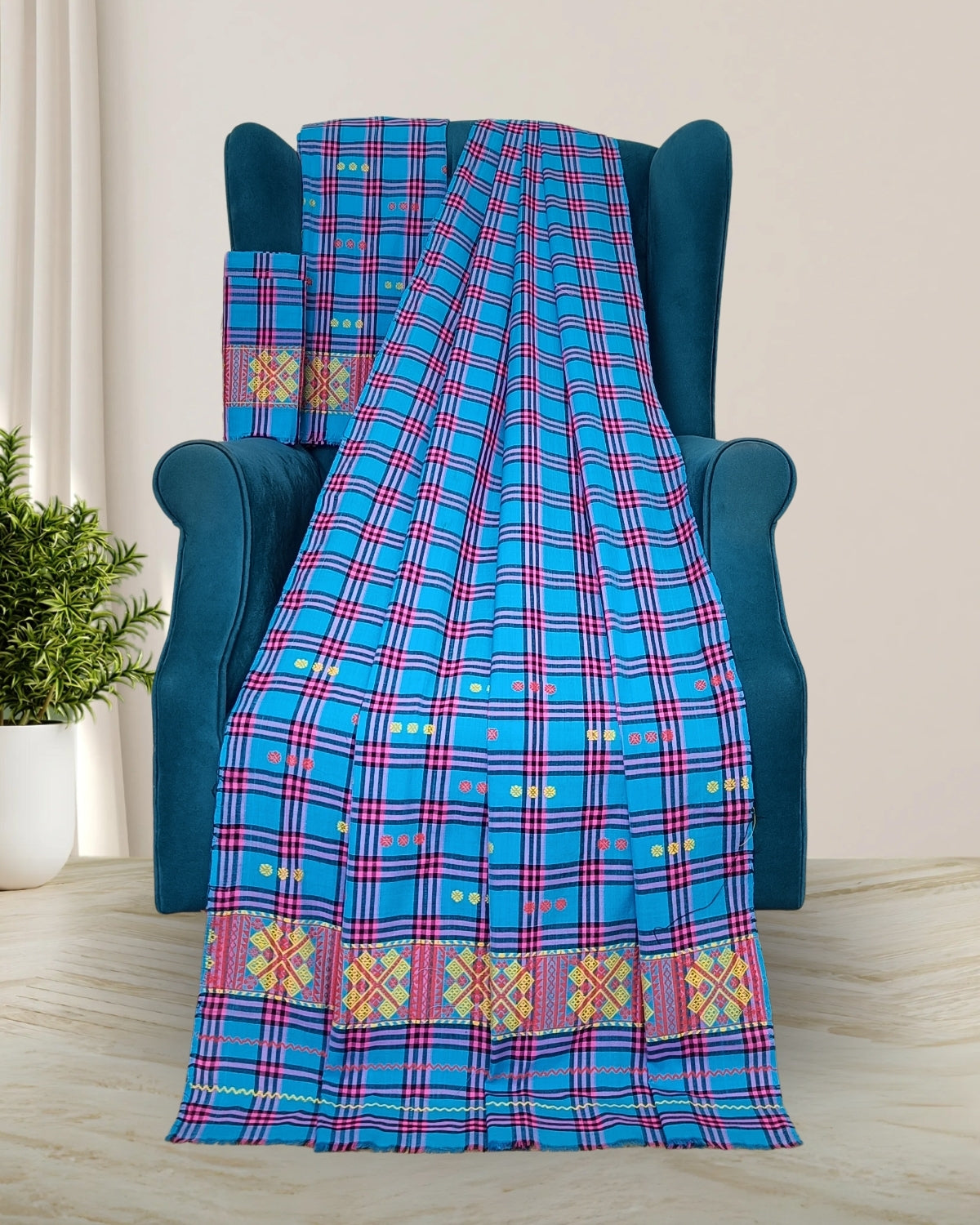 Pajok design Mising mekhela sador