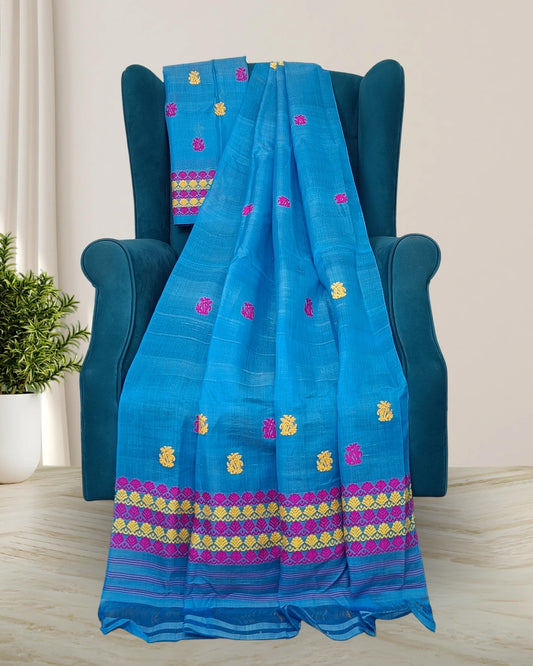 Nuni cotton mekhela sador