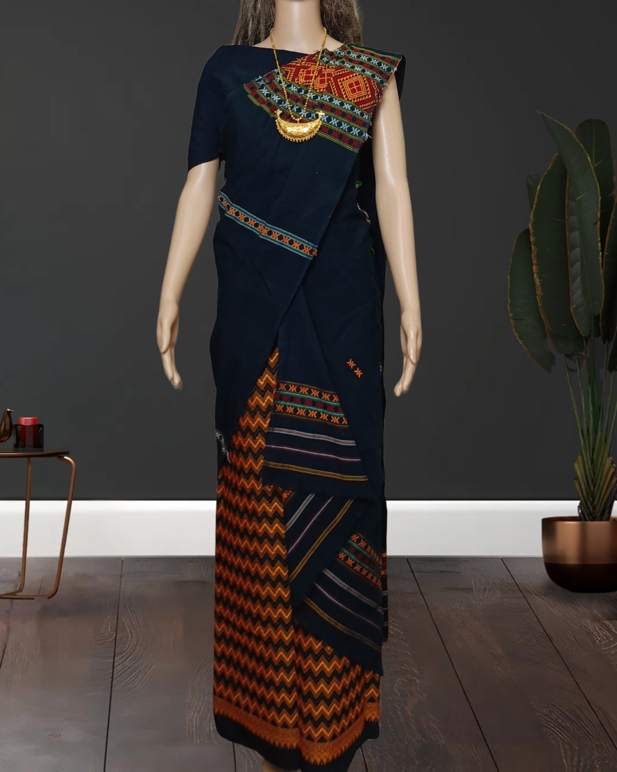 Gero design padmini cotton single sador