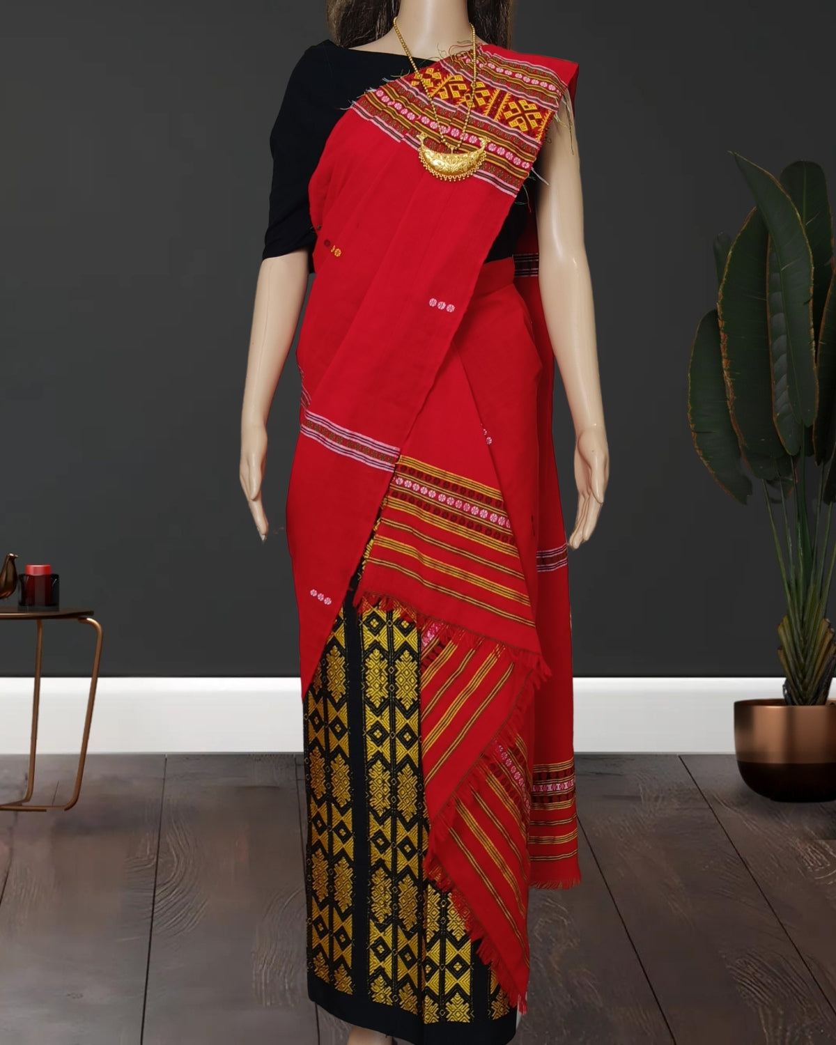 Gero design padmini cotton single sador