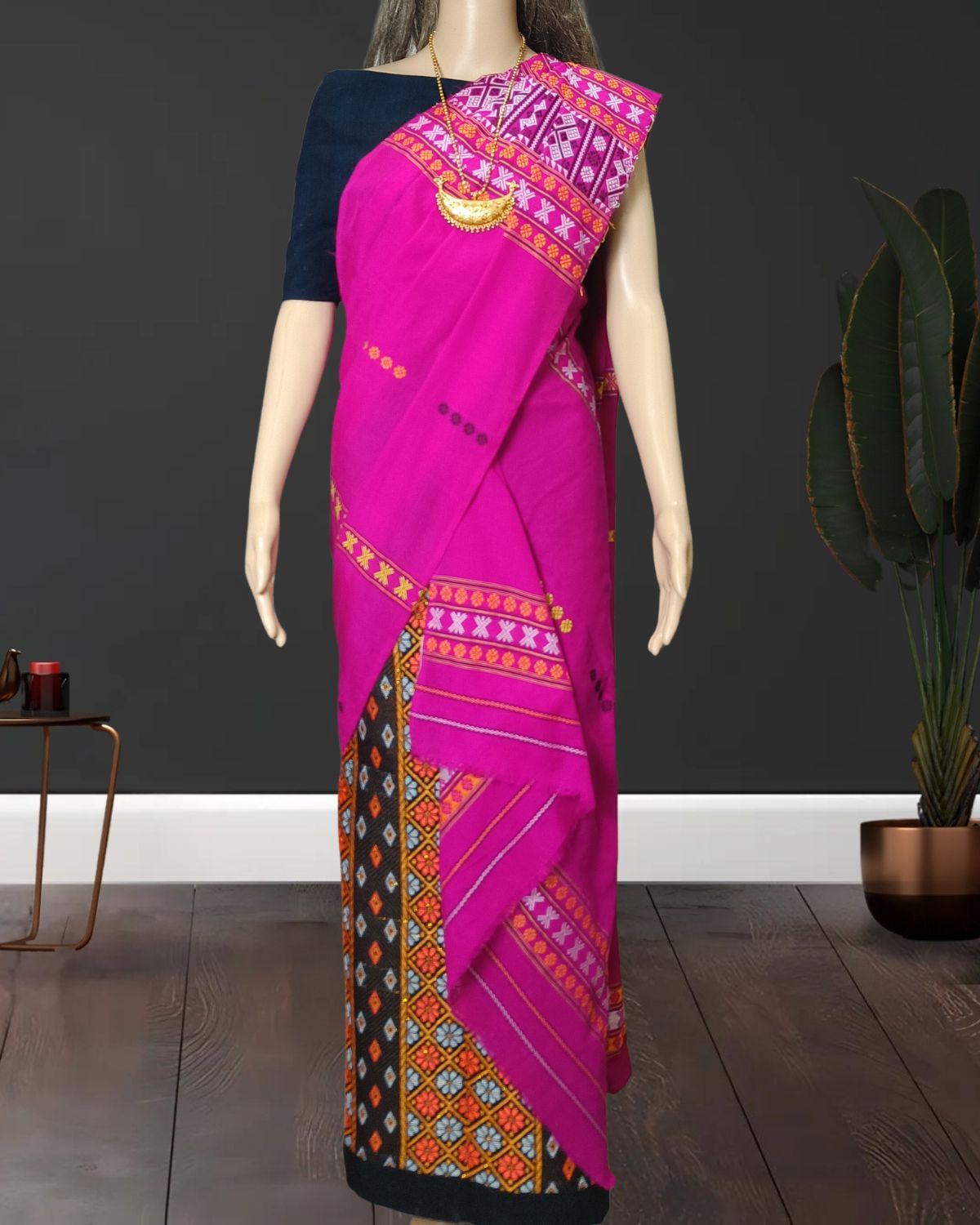 Gero design padmini cotton single sador