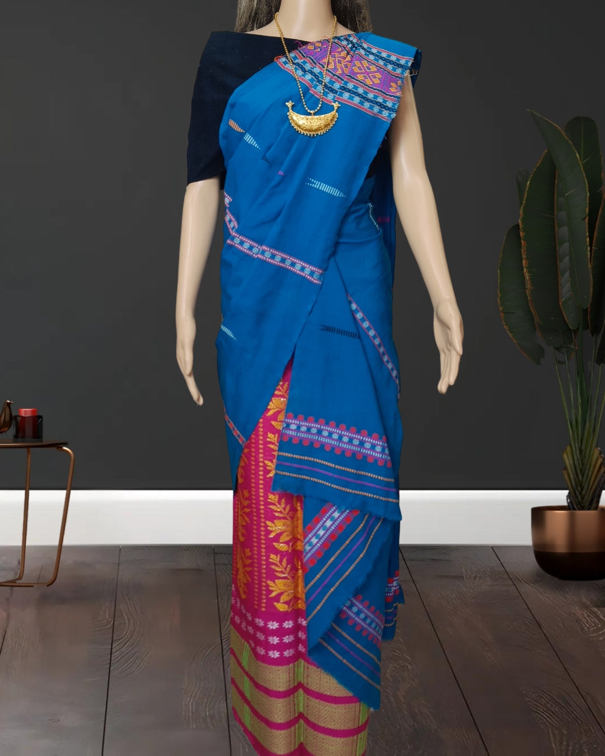 Gero design padmini cotton single sador