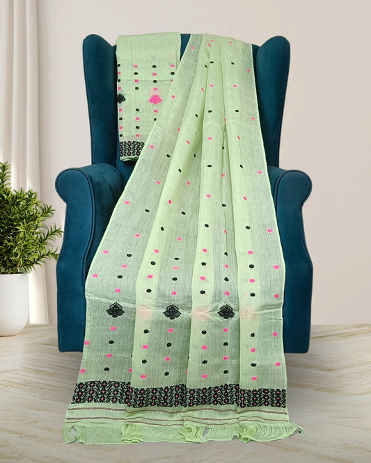 Nuni cotton mekhela sador