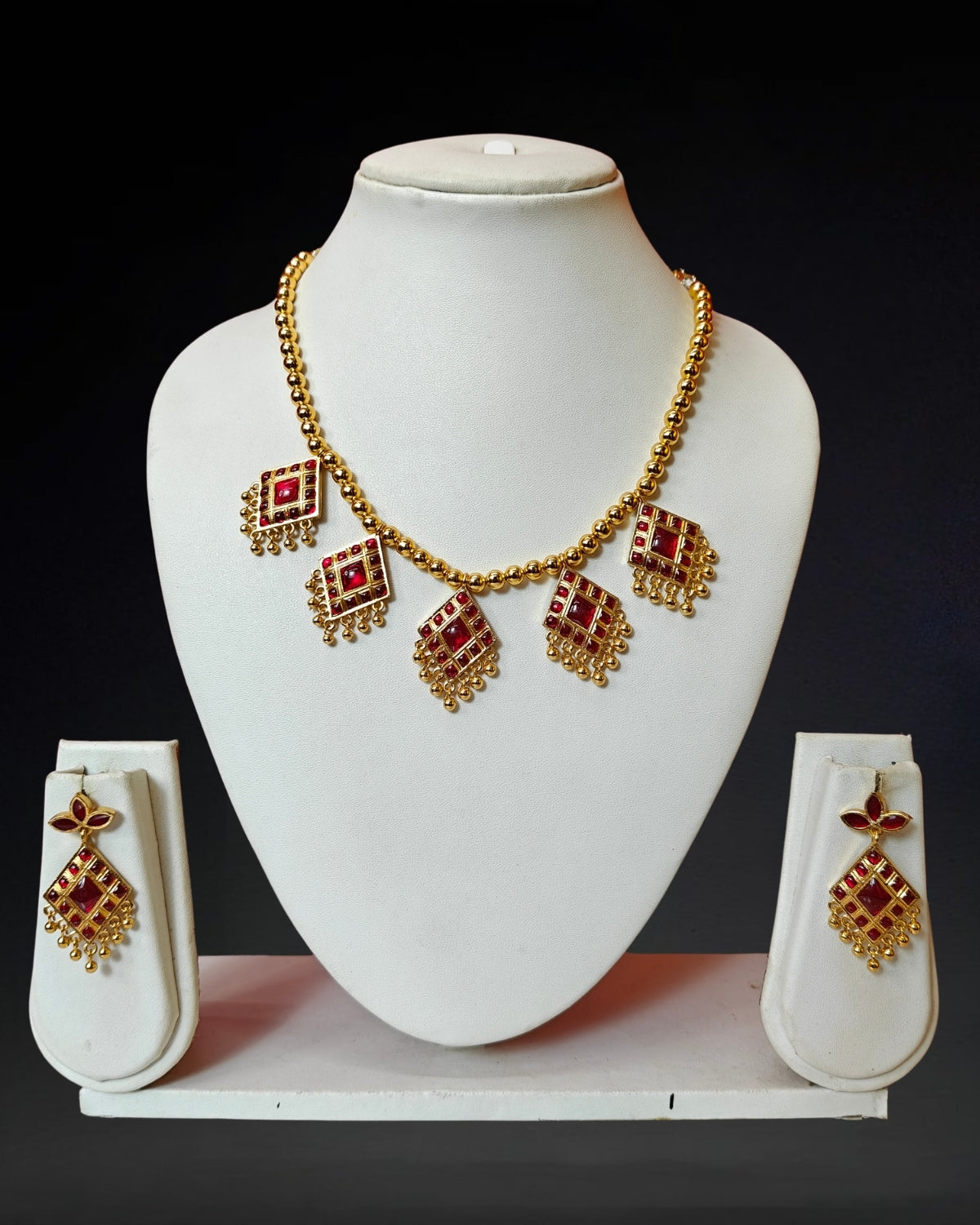Barfi design jewellery set