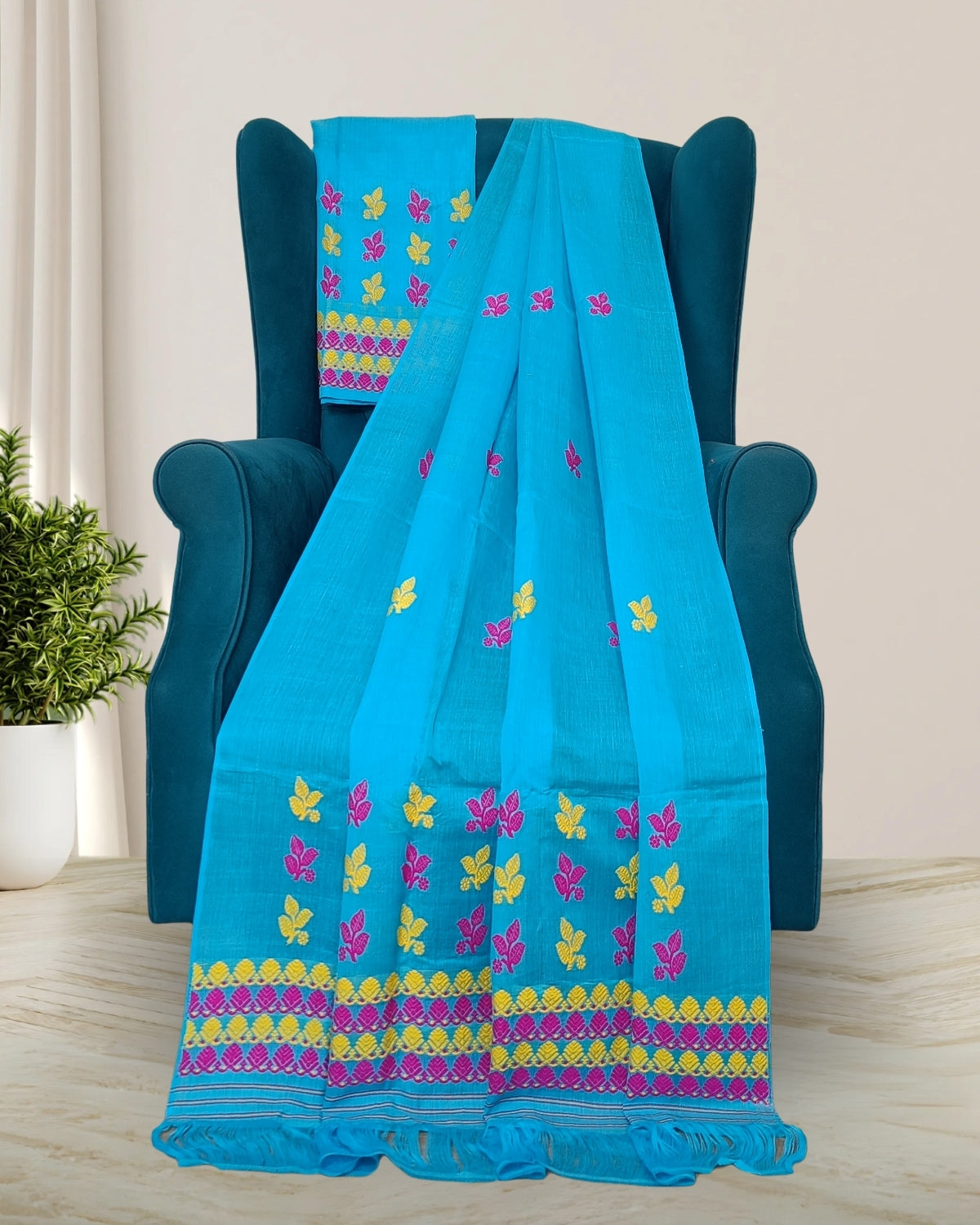 Kesapaat cotton mekhela sador