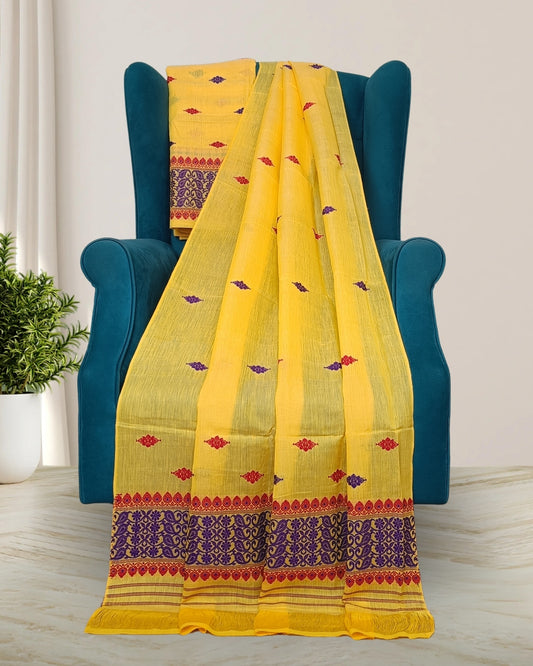 Nuni cotton mekhela sador