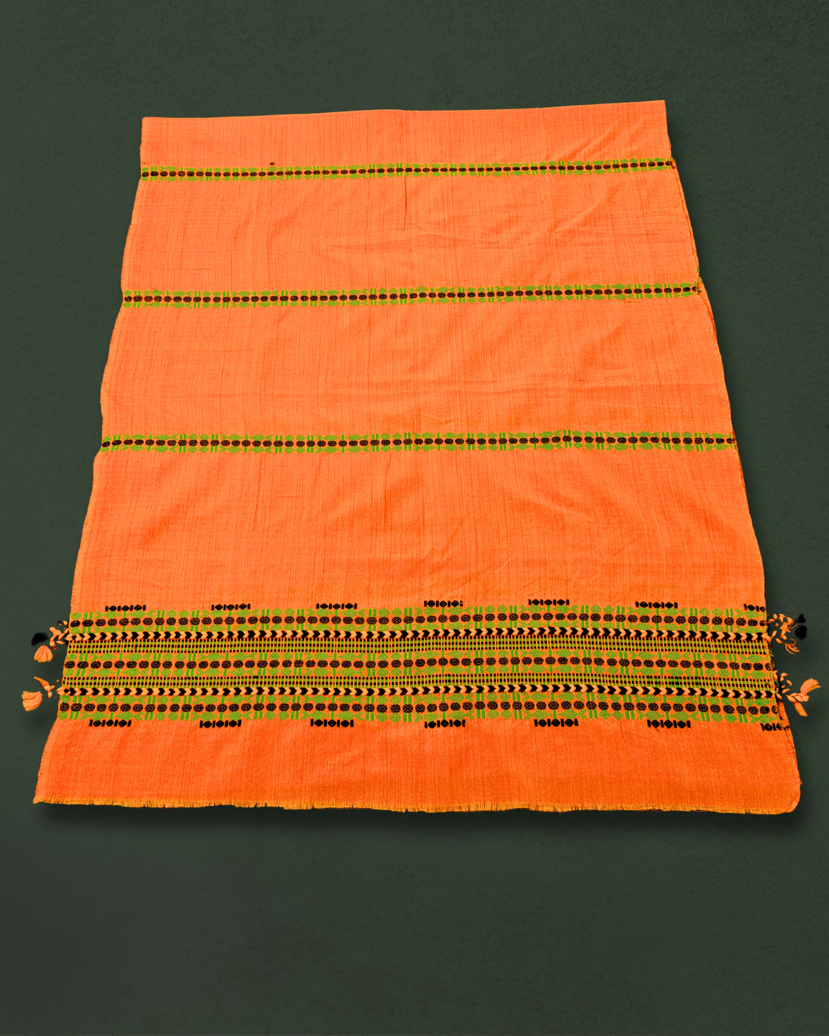 Cotton stole - Orange