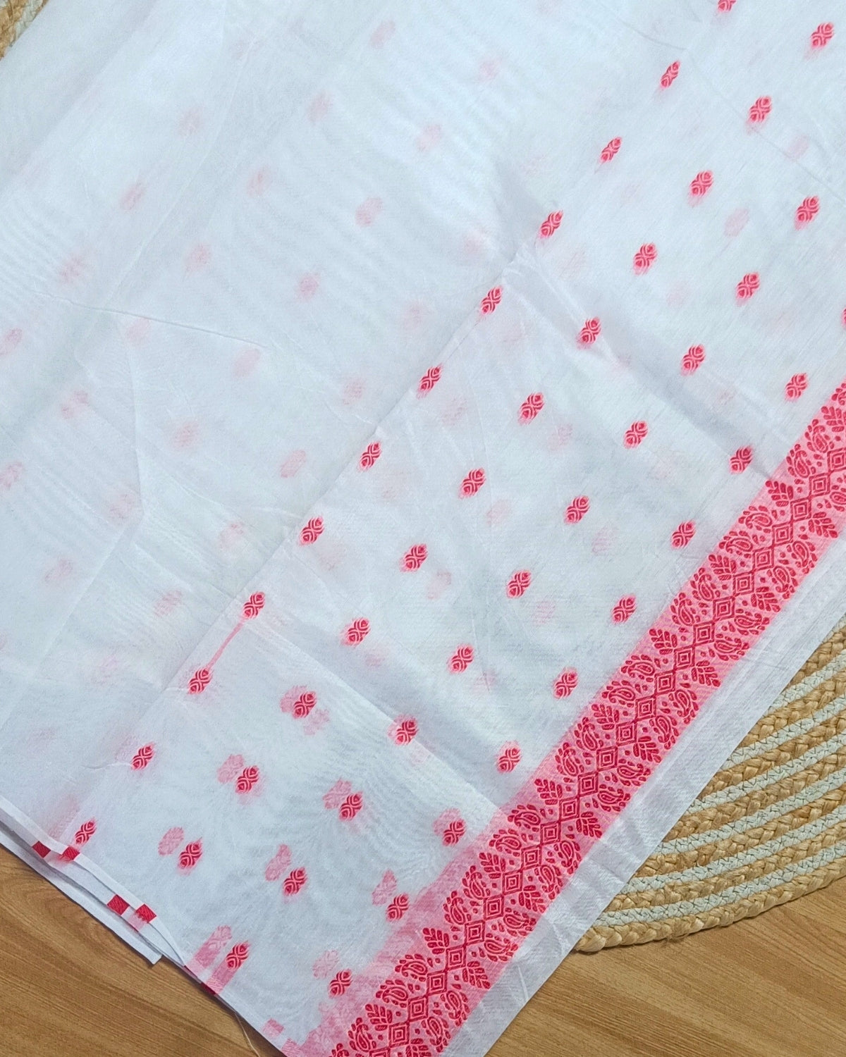 AC cotton mekhela sador