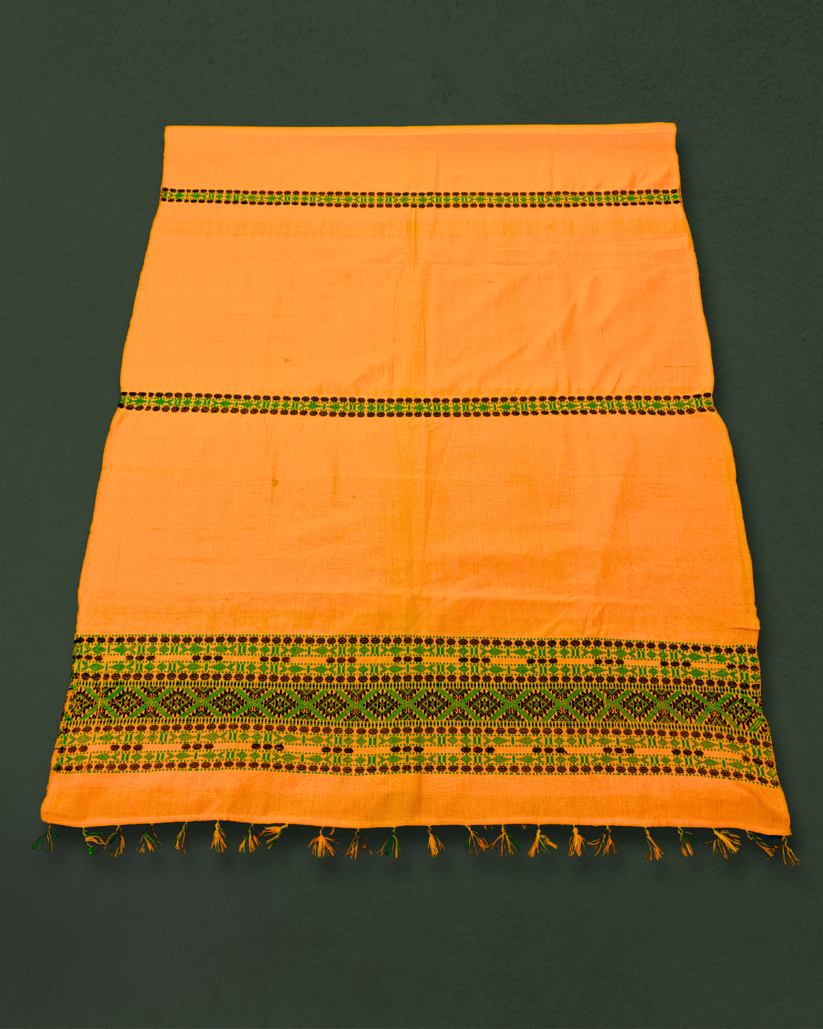 Cotton stole - Orange
