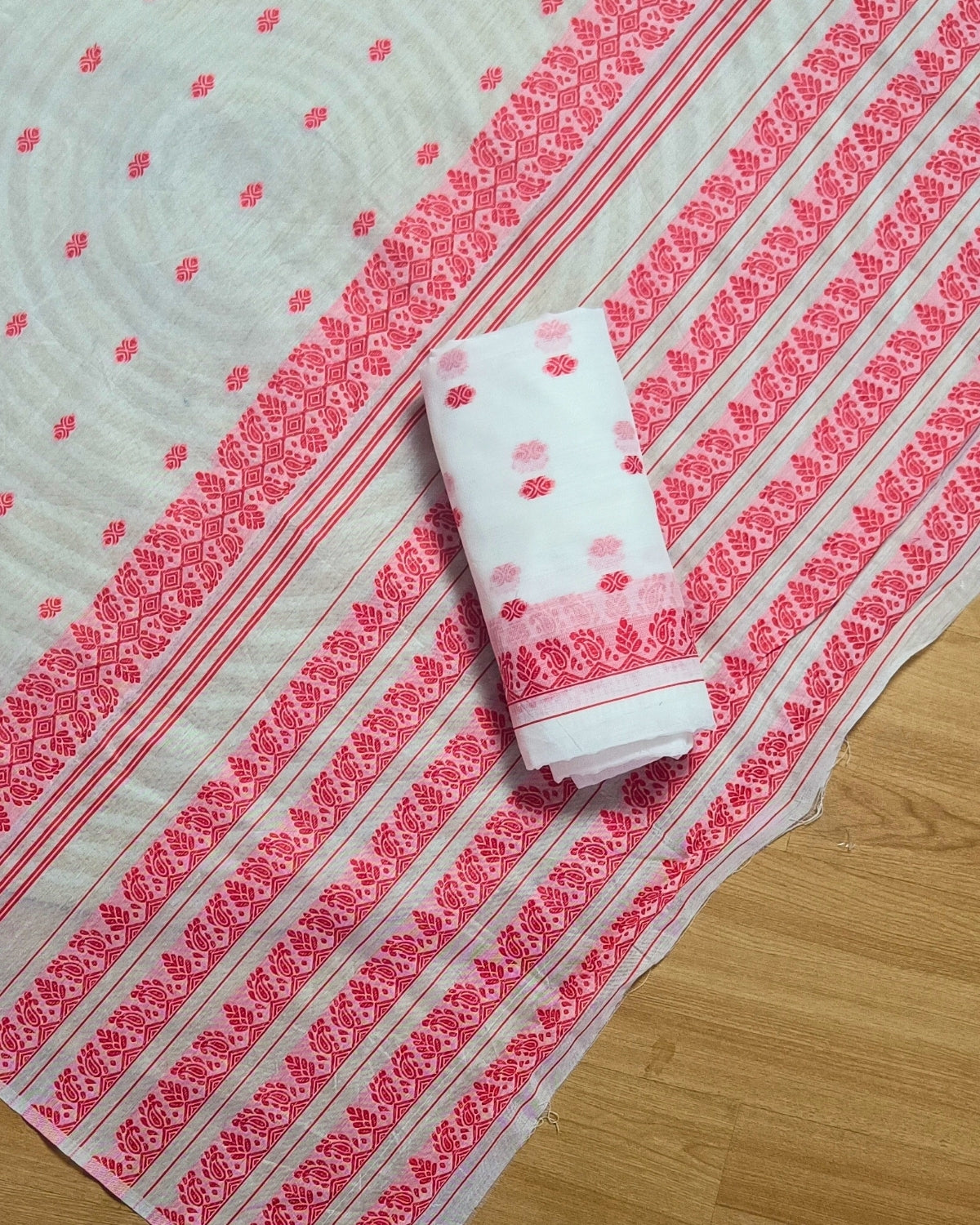 AC cotton mekhela sador