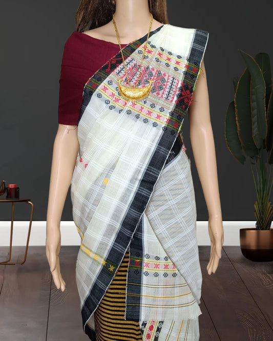 Gero design semi nuni single chadar - White