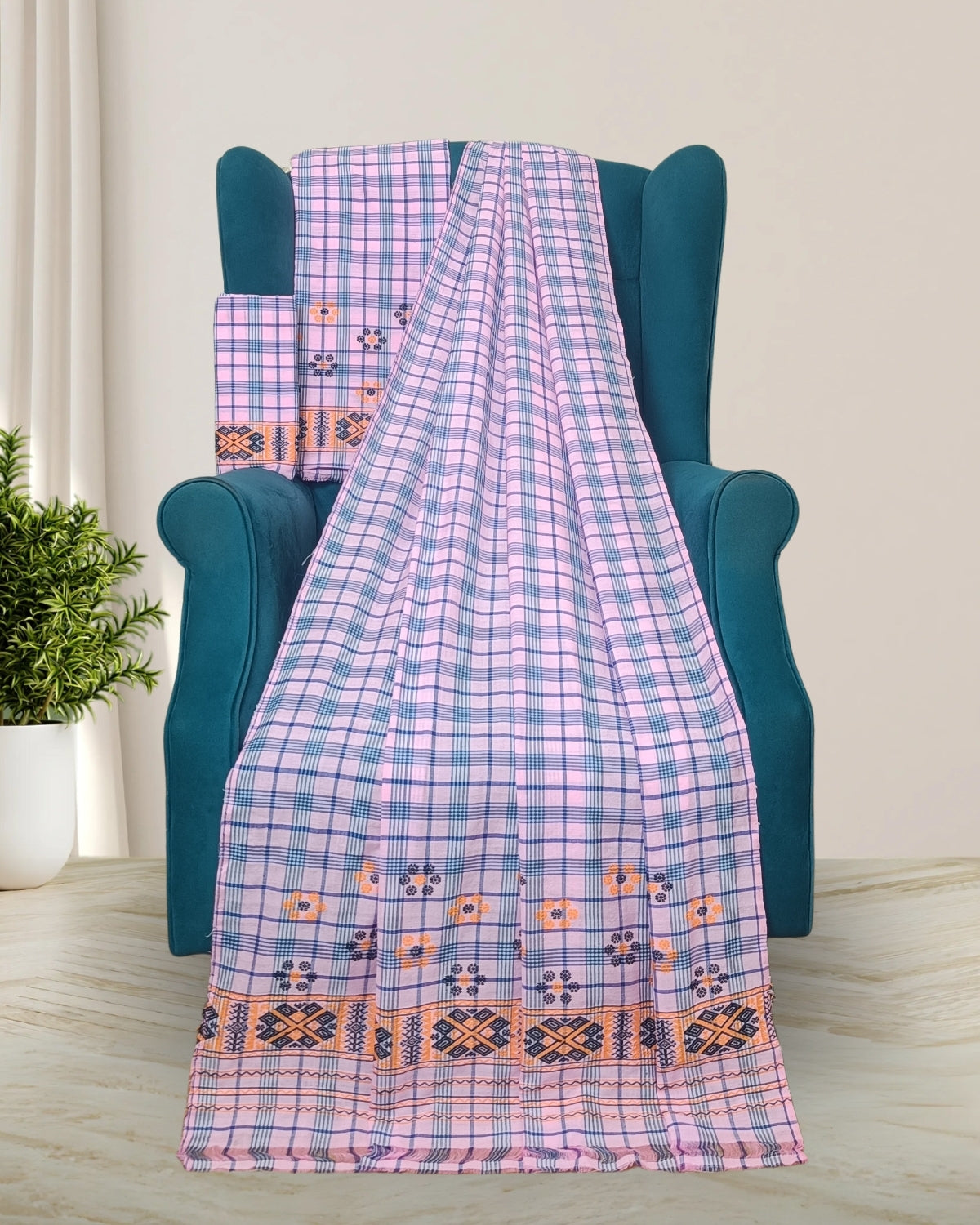 Pajok design Mising mekhela sador