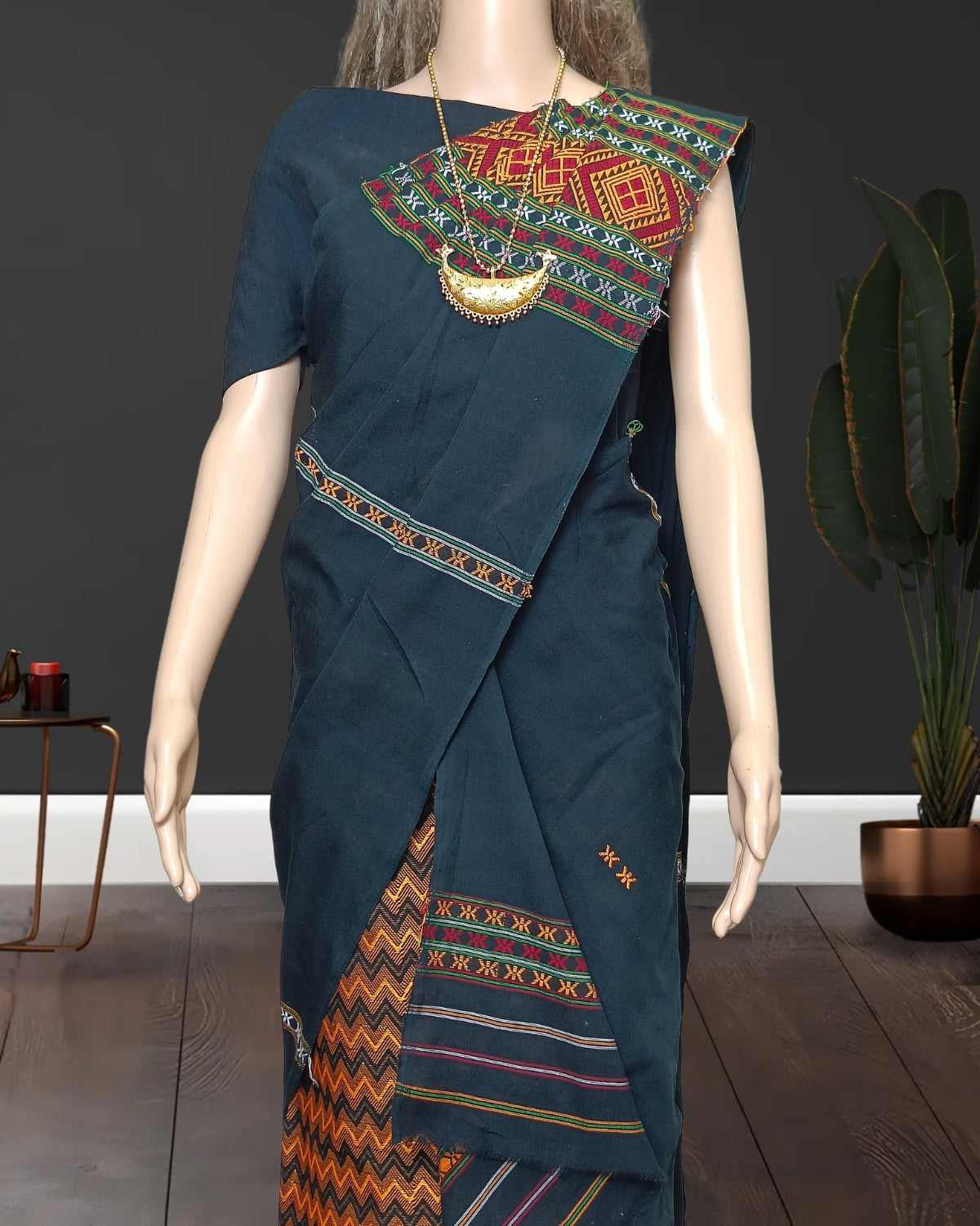 Gero design padmini cotton single sador