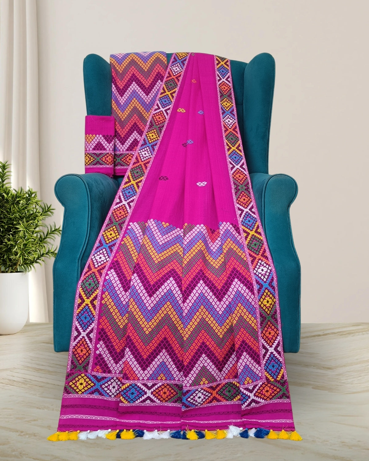Padmini cotton Mising mekhela sador