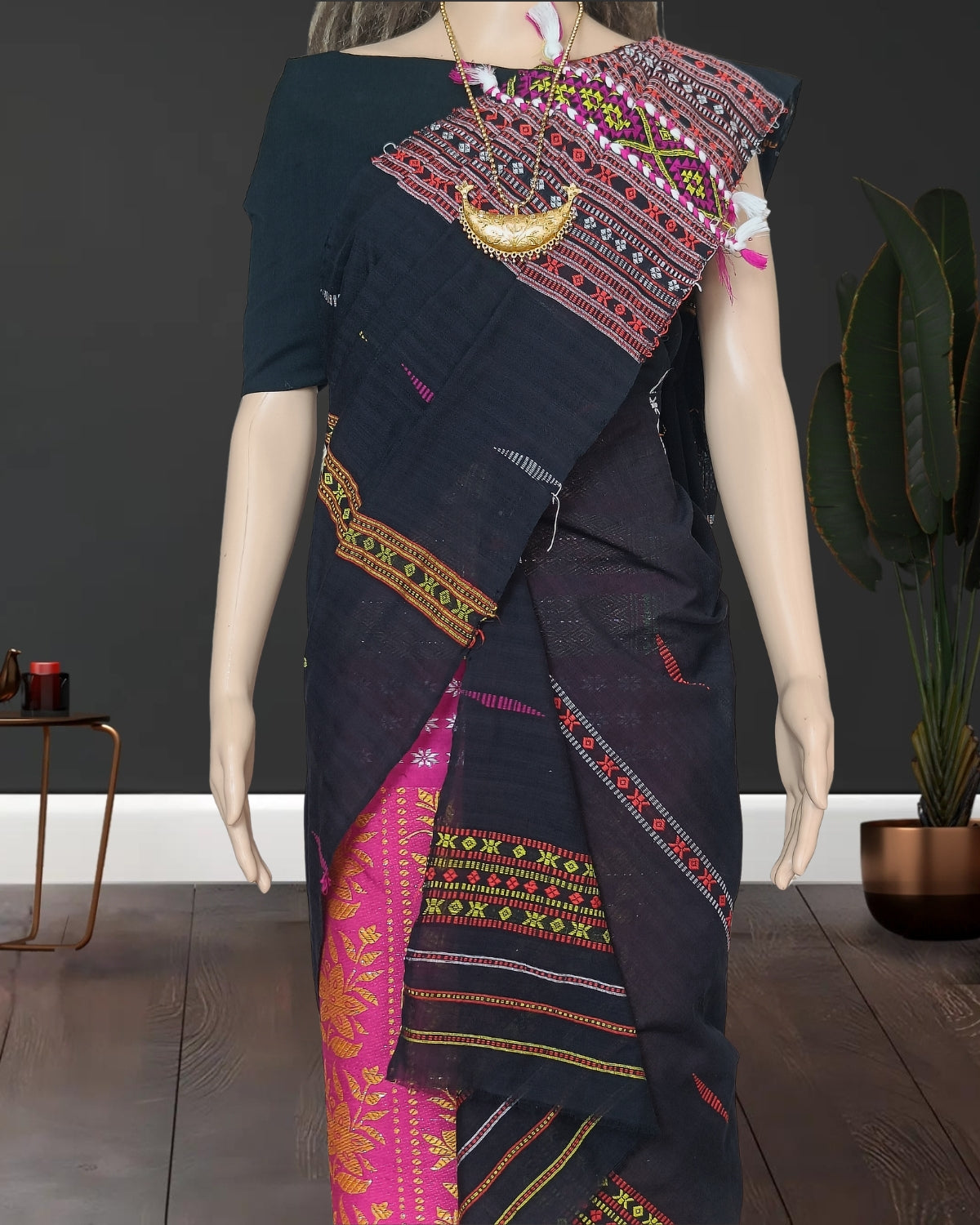 Gero design padmini cotton single sador