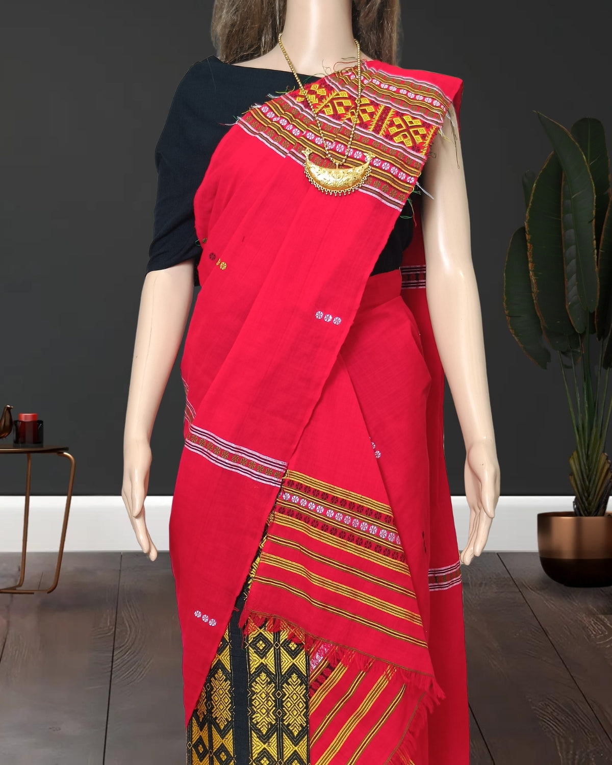 Gero design padmini cotton single sador