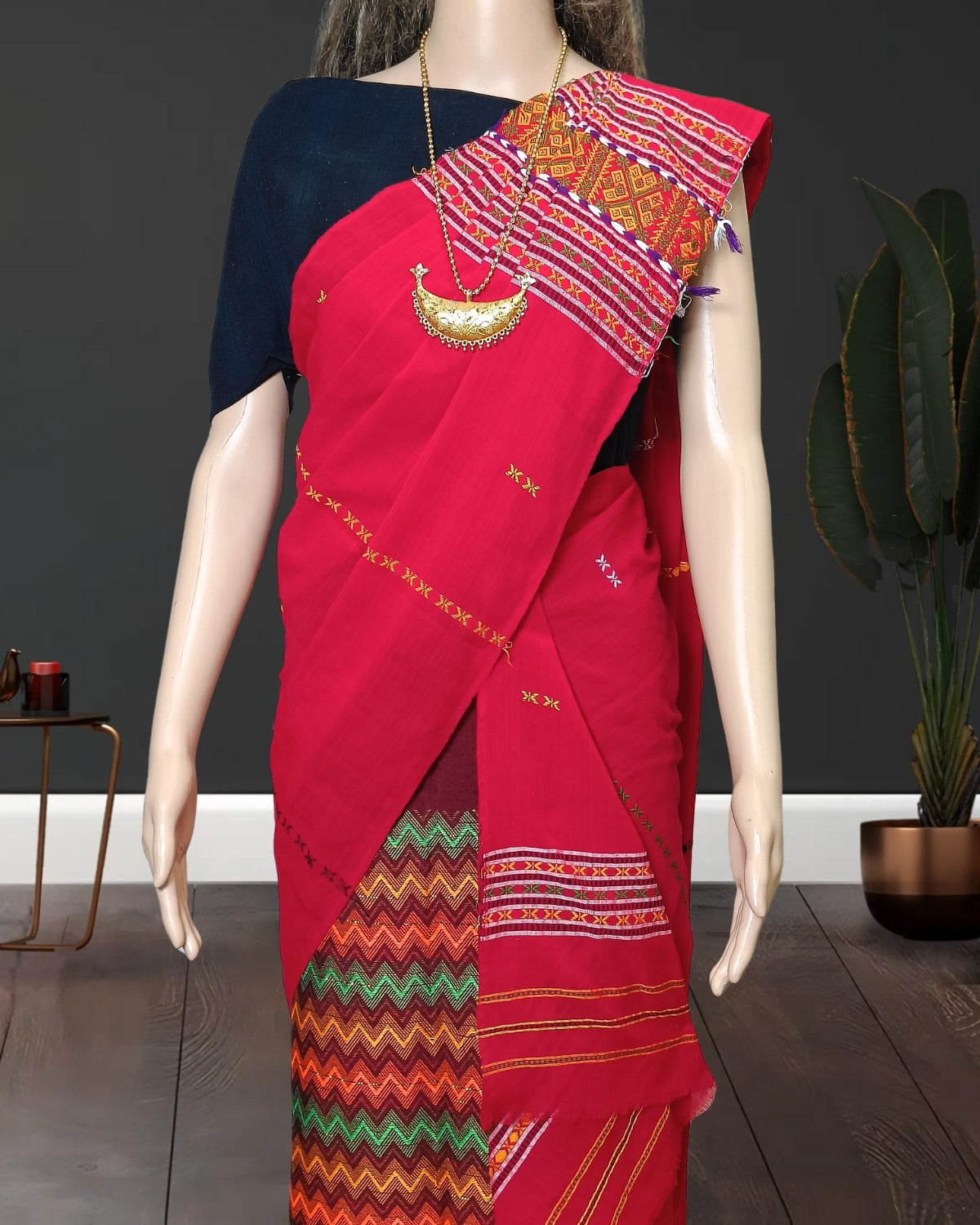 Gero design padmini cotton single sador
