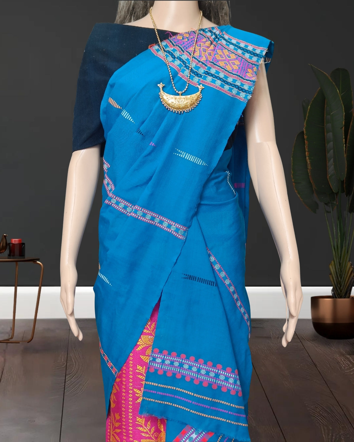 Gero design padmini cotton single sador