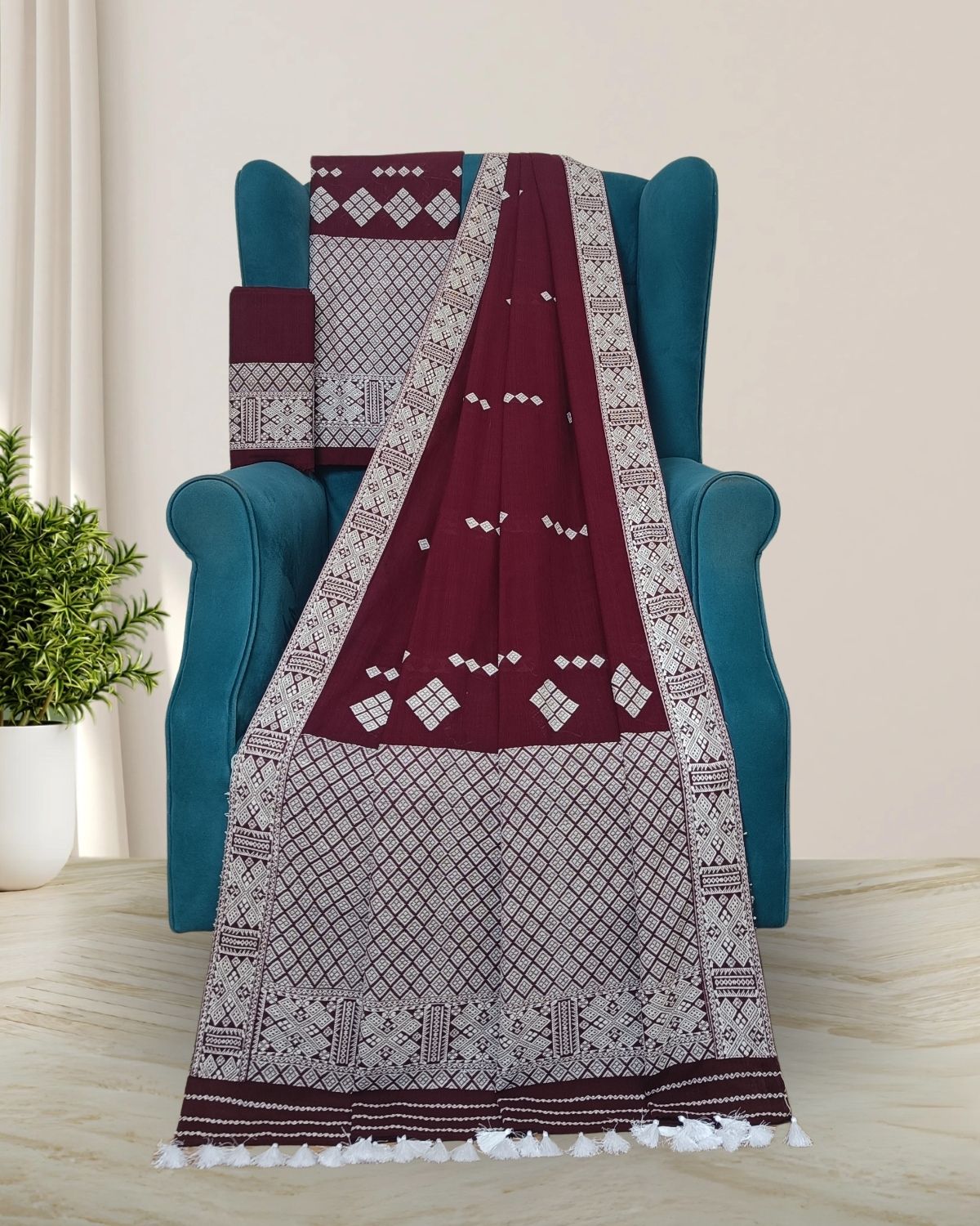 Padmini cotton Mising mekhela sador