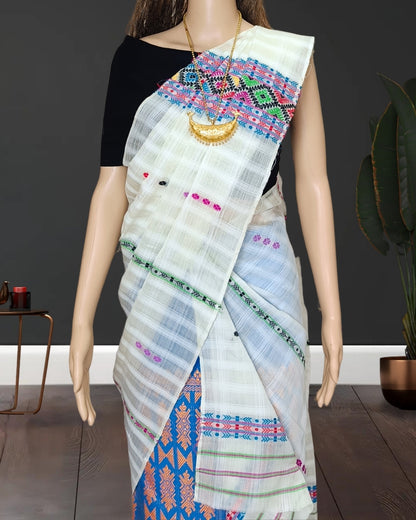 Gero design semi nuni single sador - White
