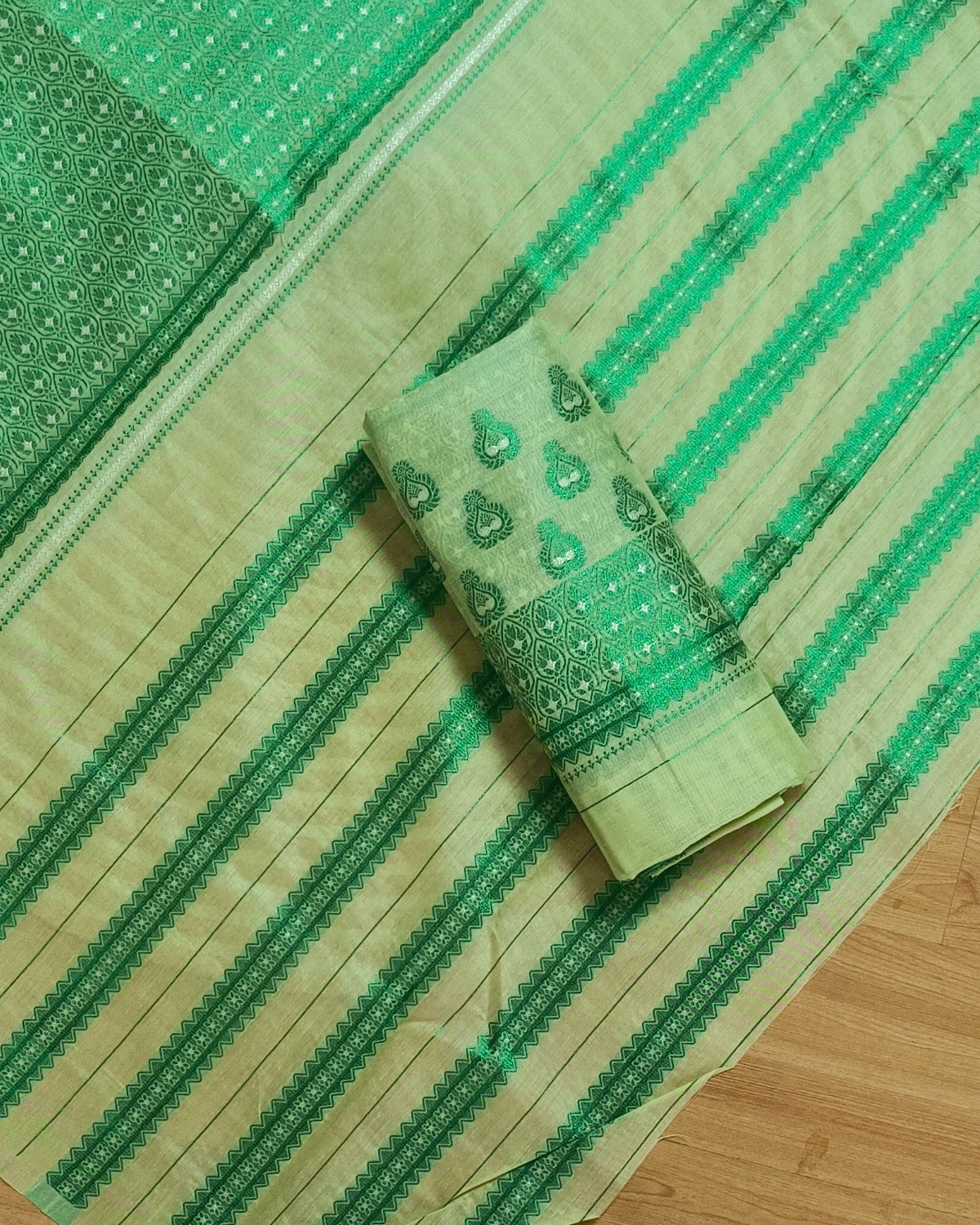 AC cotton mekhela sador