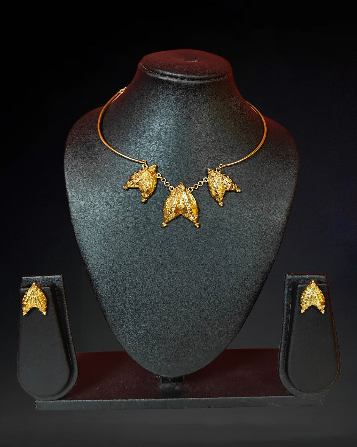 Butterfly design jewellery set
